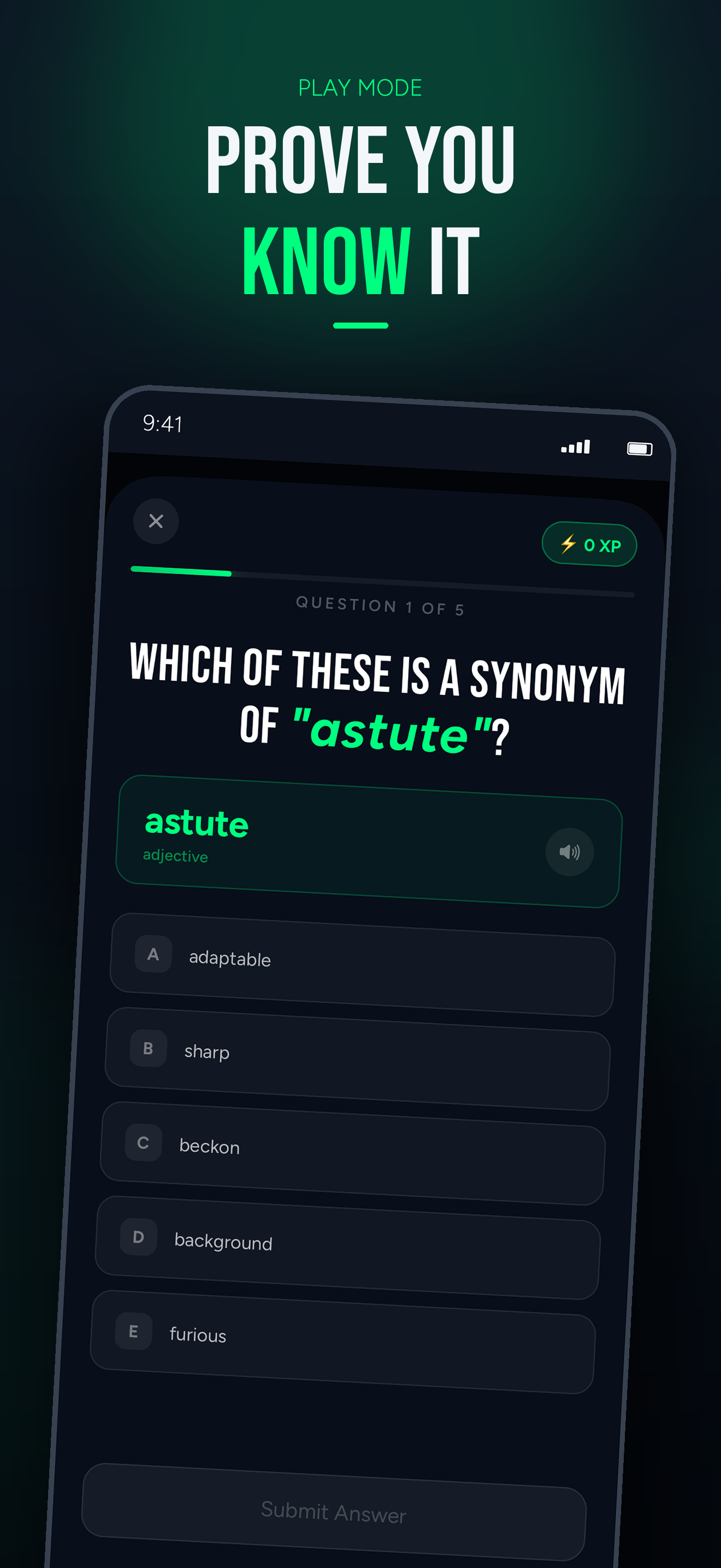 Vocary Word Details